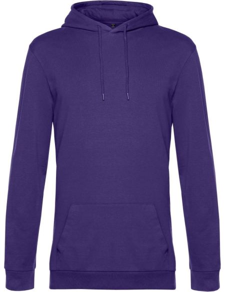 Herren Kapuzenpullover Hoodie strahlendes Lila