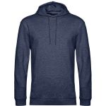 Herren-Kapuzenpullover Hoodie Heather Navy