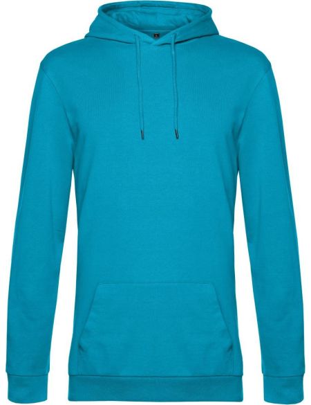 Herren-Sweatshirt mit Kapuze, hawaiianisches Blau