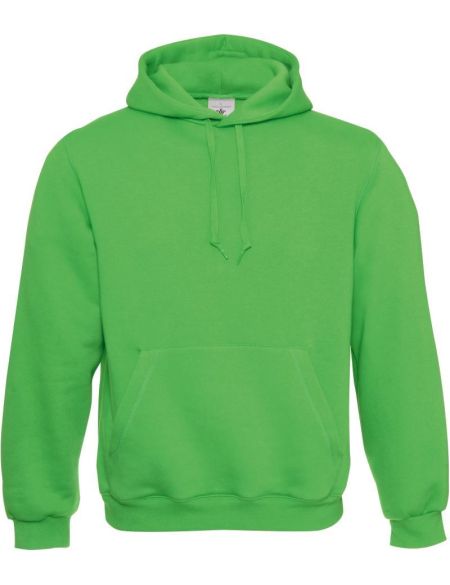 Herren-Kapuzenpullover mit Kapuze in echtem Grün