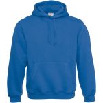 Königsblaues Herren-Sweatshirt mit Kapuze