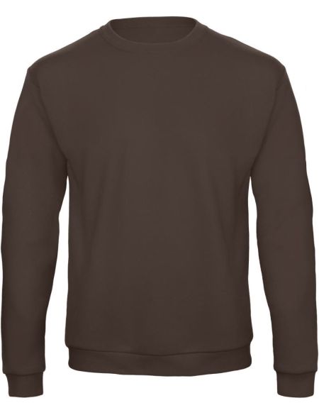 Sweatshirt ohne Kapuze ID.202 50/50 braun