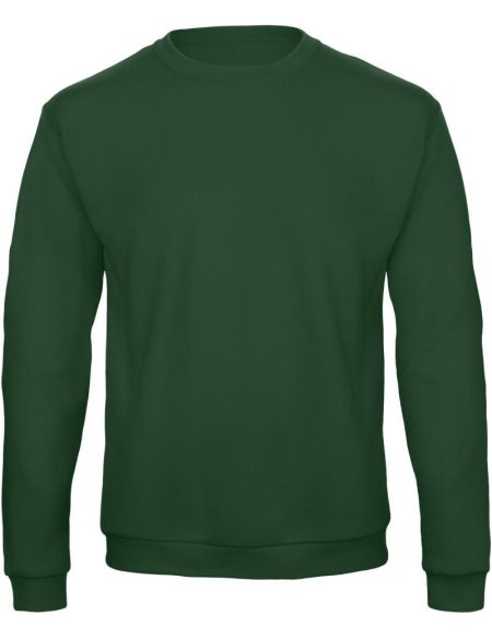 Hoodie ohne Kapuze ID.202 50/50 weiß