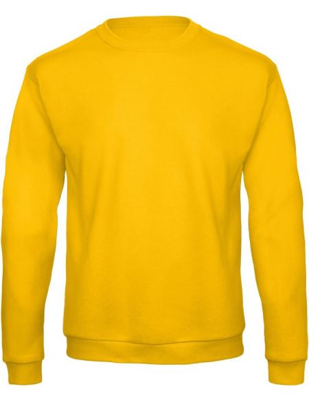 Hoodie ohne Kapuze ID.202 50/50 Gold