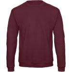 Sweatshirt ohne Kapuze ID.202 50/50 Burgund