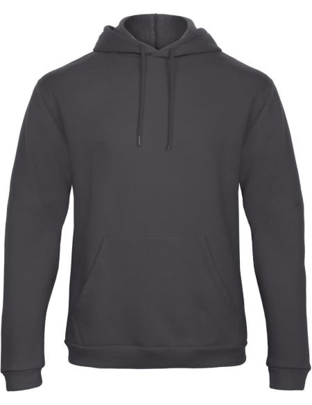 Kapuzenpullover ID.203 50/50 Anthrazit