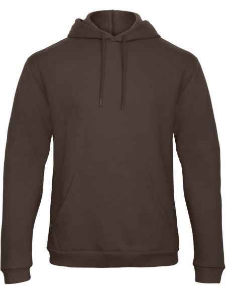Hoodie mit Kapuze ID.203 50/50 braun
