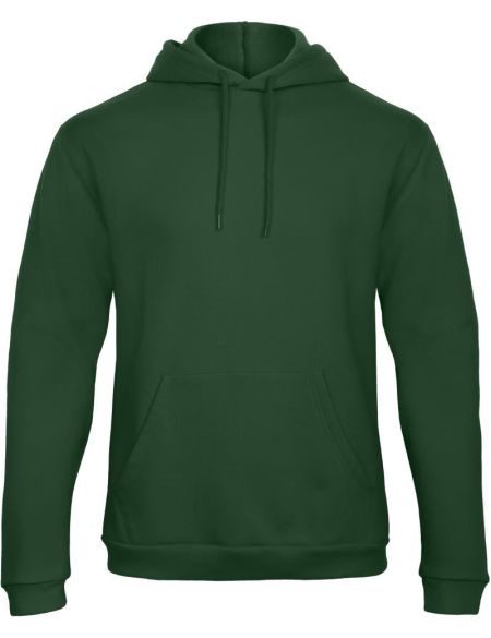 Hoodie mit Kapuze ID.203 50/50 weiß