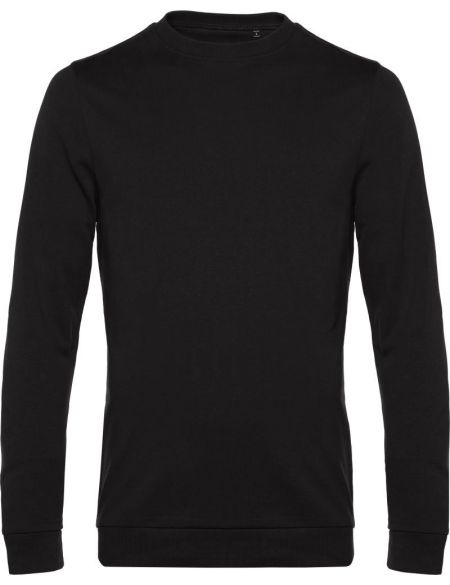 Hoodie ohne Kapuze im Set 01.U01W schwarz pur