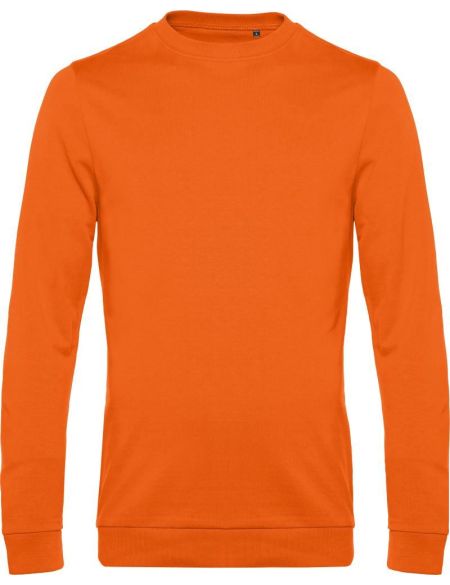 Hoodie ohne Kapuze Set in 01.U01W reines Orange