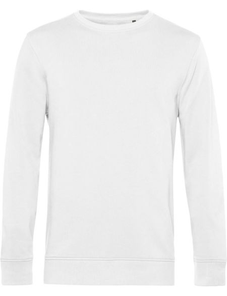 Kapuzenpullover ohne Kapuze Inspire Crew Neck weiß