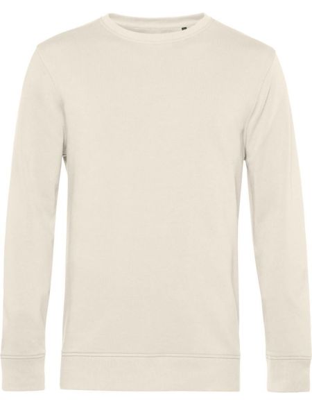 Hoodie ohne Kapuze Inspire Crew Neck cremefarben
