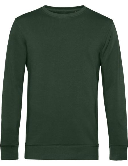 Hoodie ohne Kapuze Inspire Crew Neck waldgrün