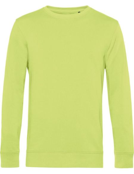 Inspire Kapuzenpullover in Limettengrün mit Rundhalsausschnitt