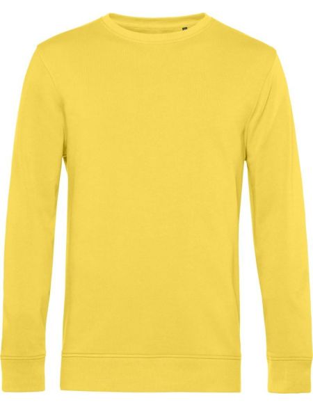 Hoodie ohne Kapuze Inspire Crew Neck gelb fizz