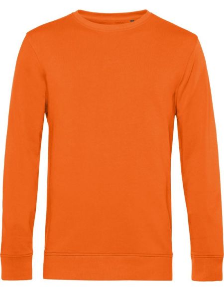 Hoodie ohne Kapuze Inspire Crew Neck reinorange