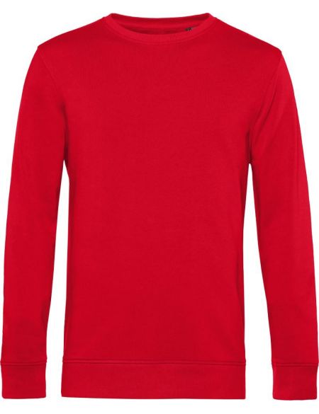 Kapuzenpullover ohne Kapuze Inspire Crew Neck rot