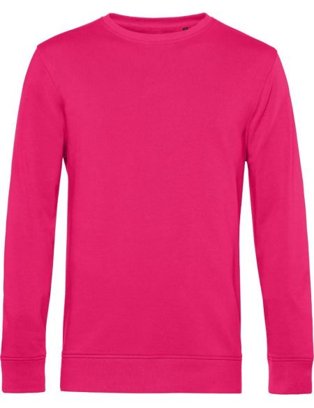Hoodie ohne Kapuze Inspire Crew Neck Magenta Pink