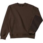 Kapuzenpullover ohne Kapuze Work Hero Pro braun