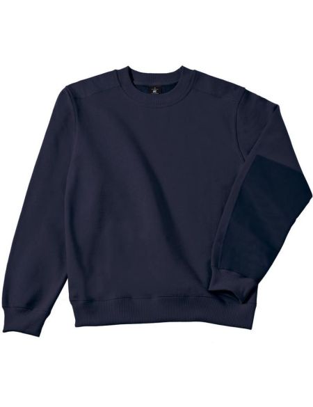Kapuzenpullover ohne Kapuze Work Hero Pro schwarz
