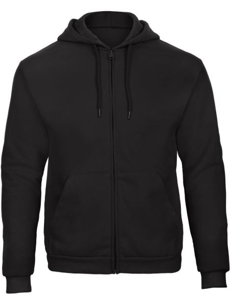 Kapuzenpullover ID.205 50/50 schwarz