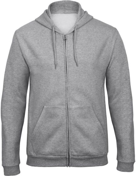 Kapuzenpullover ID.205 50/50 grau meliert