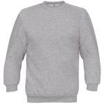 Kinder-Sweatshirt-Set in Kindergrau meliert