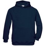 Kinder-Sweatshirt mit Kapuze, Kapuzenpullover für Kinder, Marineblau