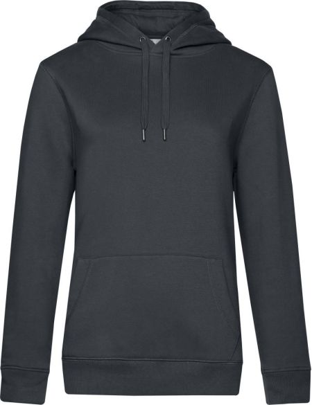 Damen-Kapuzenpullover Queen Hooded Asphalt
