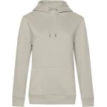 Damen-Kapuzenpullover Queen Hooded grauer Nebel