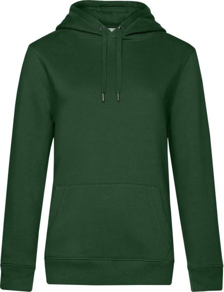 Damen-Kapuzenpullover Queen Hooded flaschengrün