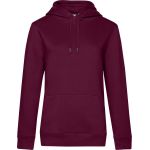 Damen Kapuzenpullover Queen Hooded dunkle Kirsche