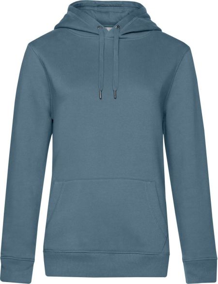Damen-Sweatshirt mit Kapuze Queen Hooded nordisch blau