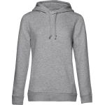 Damen-Sweatshirt mit Kapuze Inspire Hooded Damen grau meliert