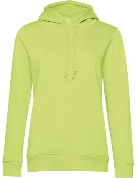 Damen-Sweatshirt mit Kapuze Inspire Hooded Limette
