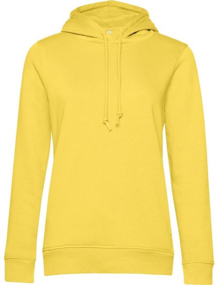 Damen-Sweatshirt mit Kapuze Inspire Hooded gelber Fizz
