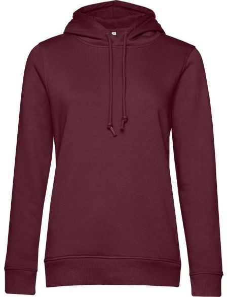 Damen-Sweatshirt mit Kapuze Inspire Hooded Burgund