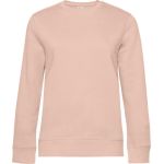 Damen-Sweatshirt ohne Kapuze Queen Crew Neck zartrosa