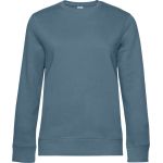 Damen-Sweatshirt ohne Kapuze Queen Crew Neck nordisch blau