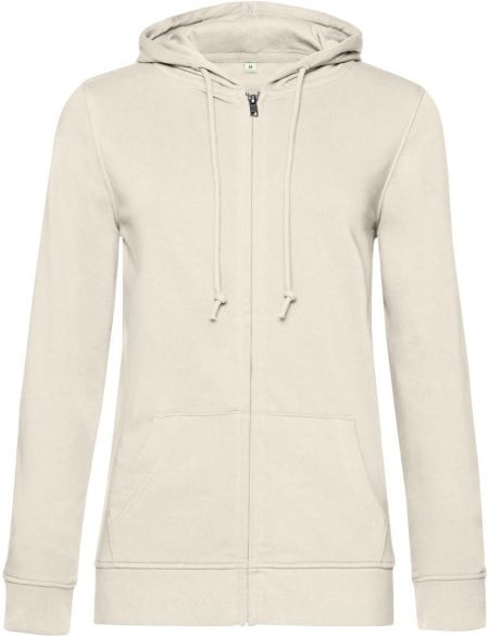 Damen-Sweatshirt mit Kapuze Inspire Zipped Hood Damen Off White