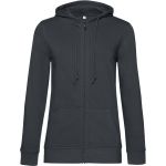 Damen-Sweatshirt mit Kapuze Inspire Zipped Hood Damen Asphalt