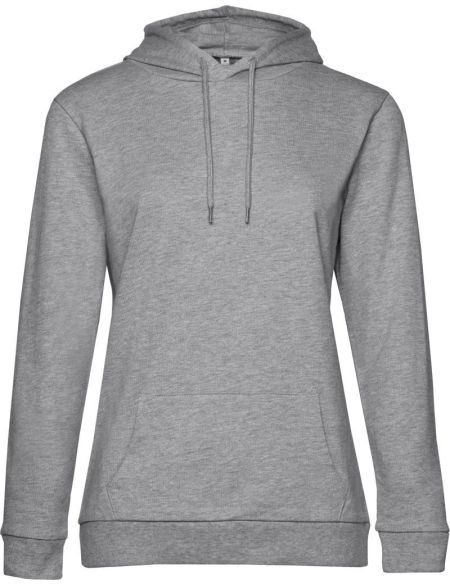 Damen-Sweatshirt mit Kapuze Hoodie Damen weiß