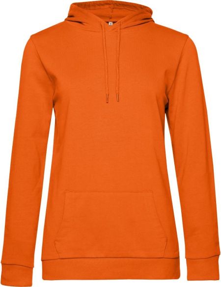 Kapuzenpullover Damen reinorange