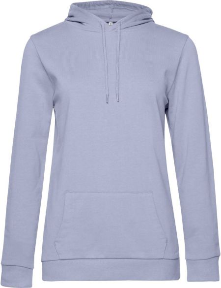 Damen-Sweatshirt mit Kapuze Hoodie Damen Lavendel