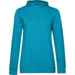 Hoodie Damen hawaiianisch blau