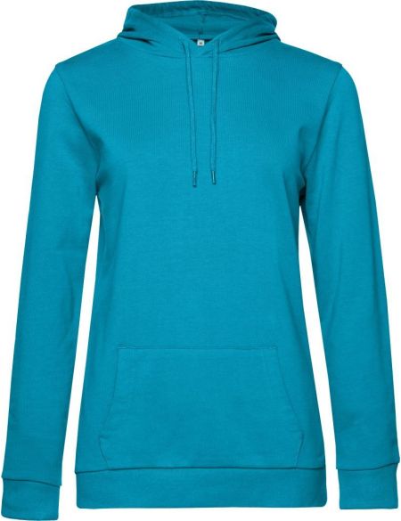 Hoodie Damen hawaiianisch blau