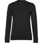 Damen-Sweatshirt ohne Kapuze im Set Damen schwarz pur