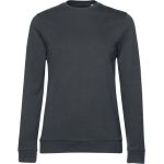 Damen-Sweatshirt ohne Kapuze Set In Damen-Asphalt