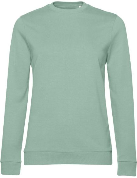 Damen-Sweatshirt ohne Kapuze im Set in Damen-Heide-Salbei
