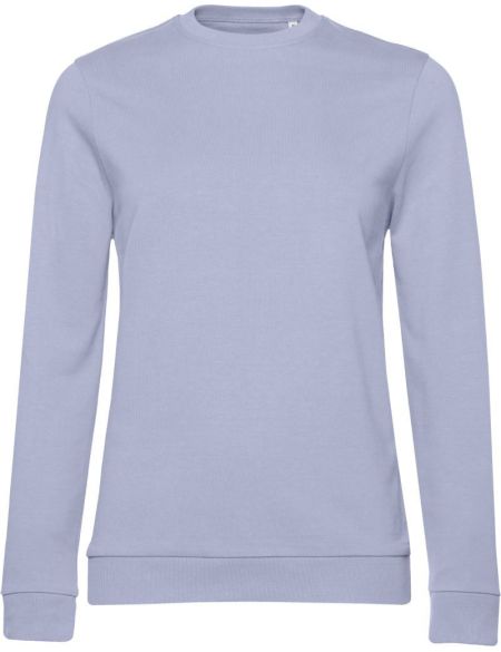 Damen-Sweatshirt ohne Kapuze im Damen-Lavendel-Set